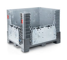 Skladací bigbox 120x100x97, 5 4 nohy - 2x vkl.okno