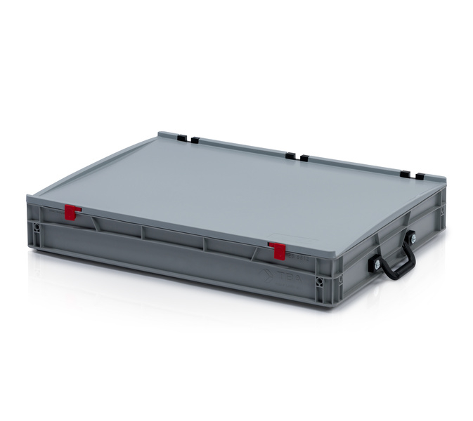 Prepravka EURO s vekom 80x60x13,5 - 2 madlá na krátkej strane