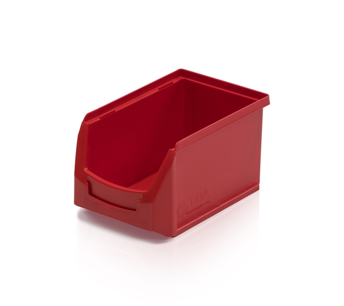 Ukladací box B červená - 23x15x12,5 cm