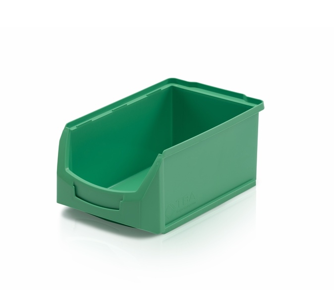 Ukladací box C zelená - 35x21x15 cm
