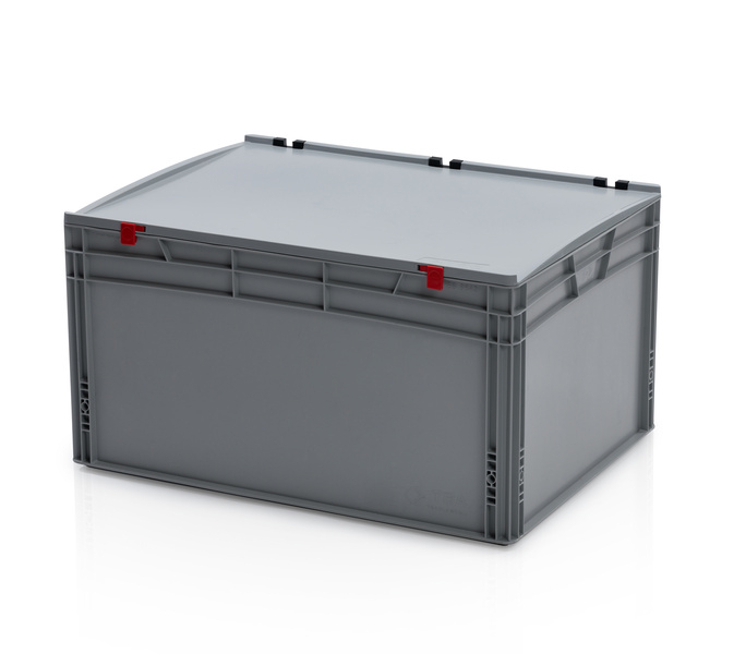 Prepravka EURO s vekom 80x60x43,5 uzavretý úchyt