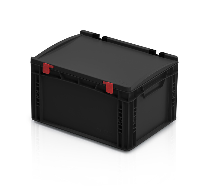 Prepravka ESD EURO s vekom 40x30x23,5