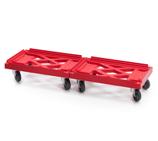 Plastový podvozok HL 4 otočné kolieska