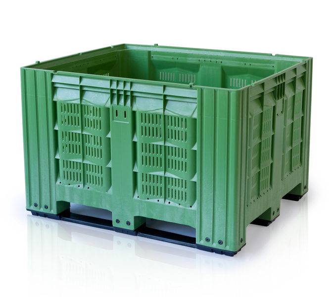 Bigbox 120x100x78 dierovaný 3 lyžiny