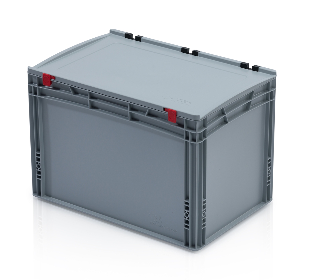 Prepravka EURO s vekom 60x40x43,5 uzavretý úchyt
