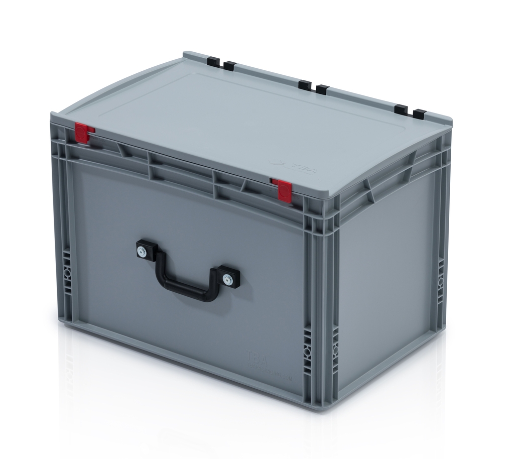 Prepravka EURO s vekom 60x40x41,5 - 2 madlá na dlhej strane