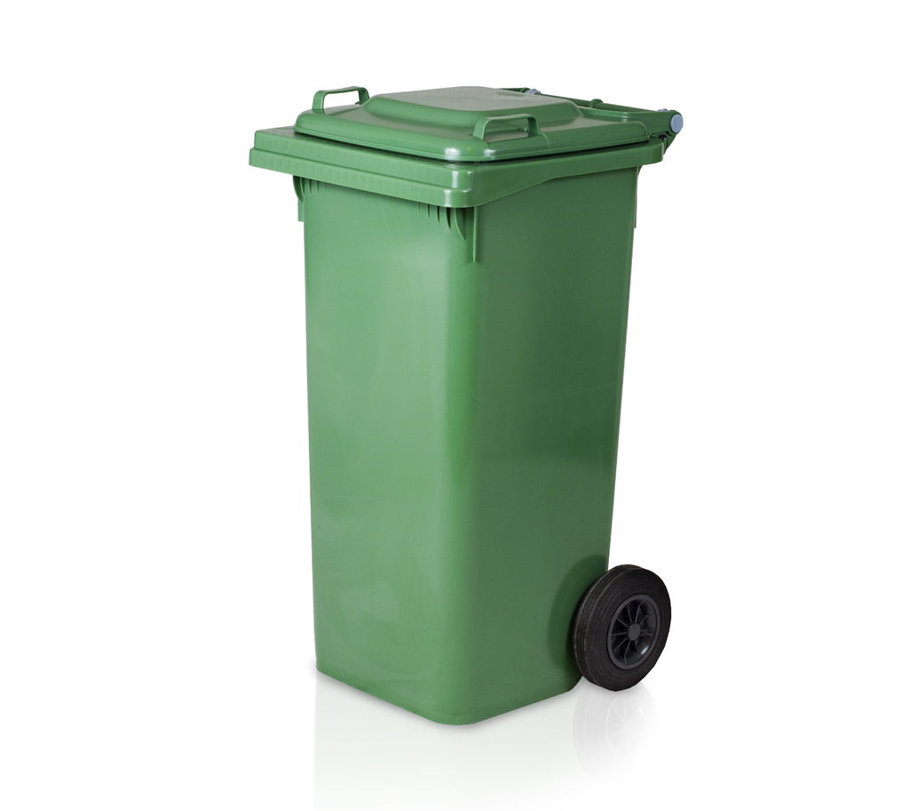 Popolnice 120 l zelená