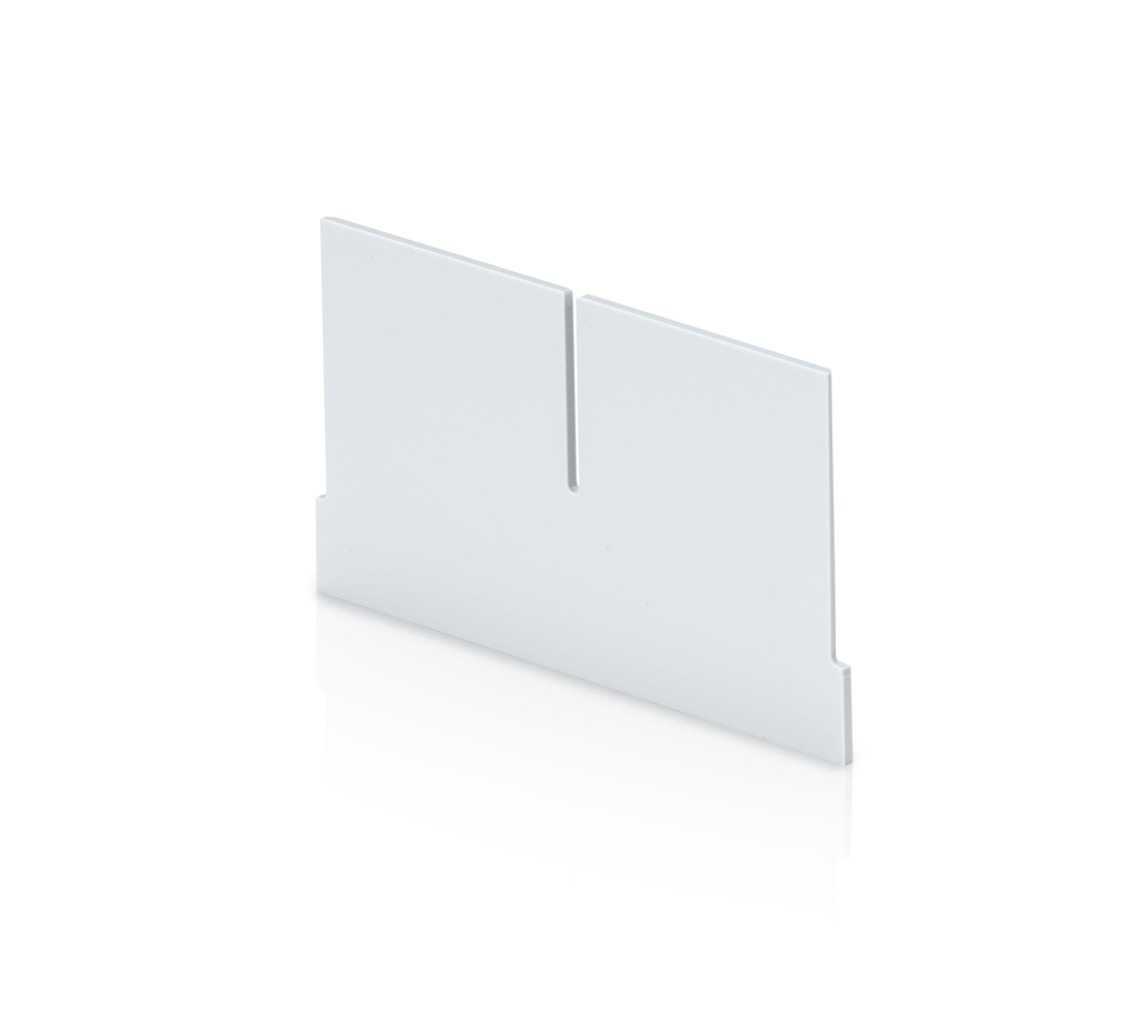 Priečna prepážka s výrezom pre regálový skladový box - 15,6x9 cm