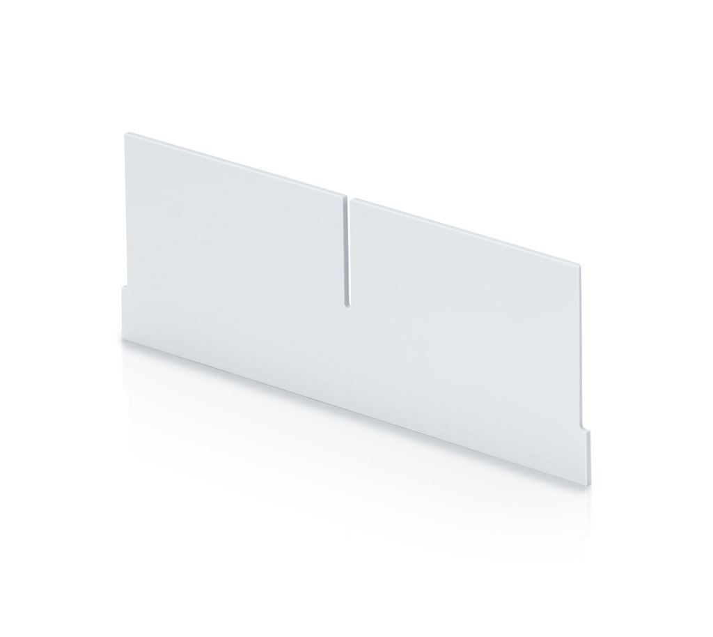 Priečna prepážka s výrezom pre regálový skladový box - 23,4x9 cm